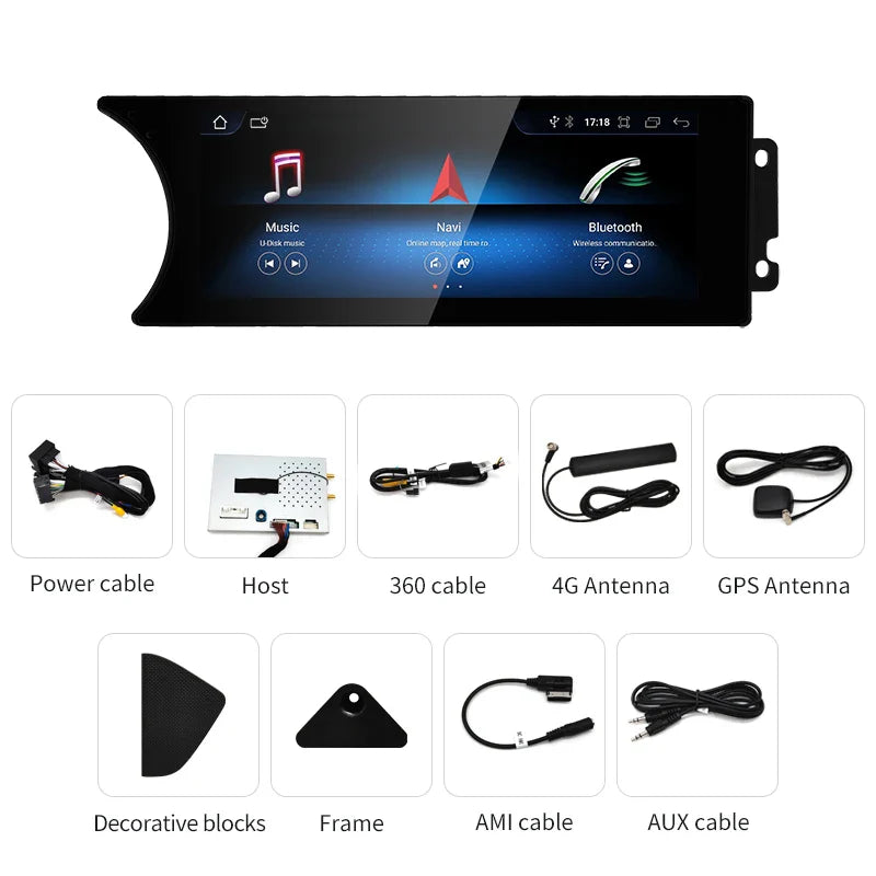 8.8-calowy Android AUTO multimedia do Mercedes-Benz C-Class W204 S204