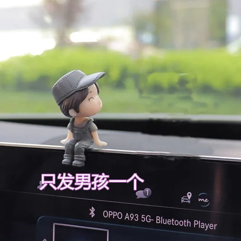 Figurki dekoracyjne dla par do wnętrza samochodu