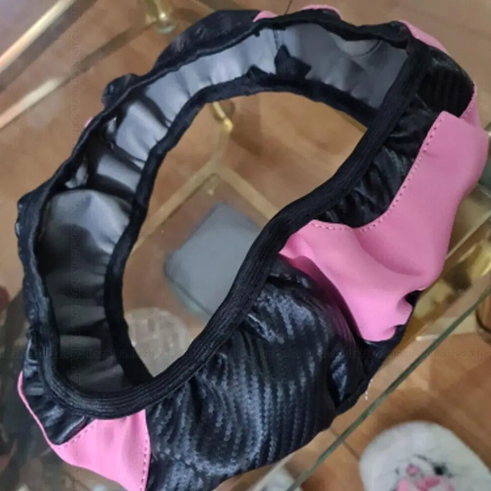 Skórzany pokrowiec na kierownicę do Renault Megane 2/3, Clio, Duster