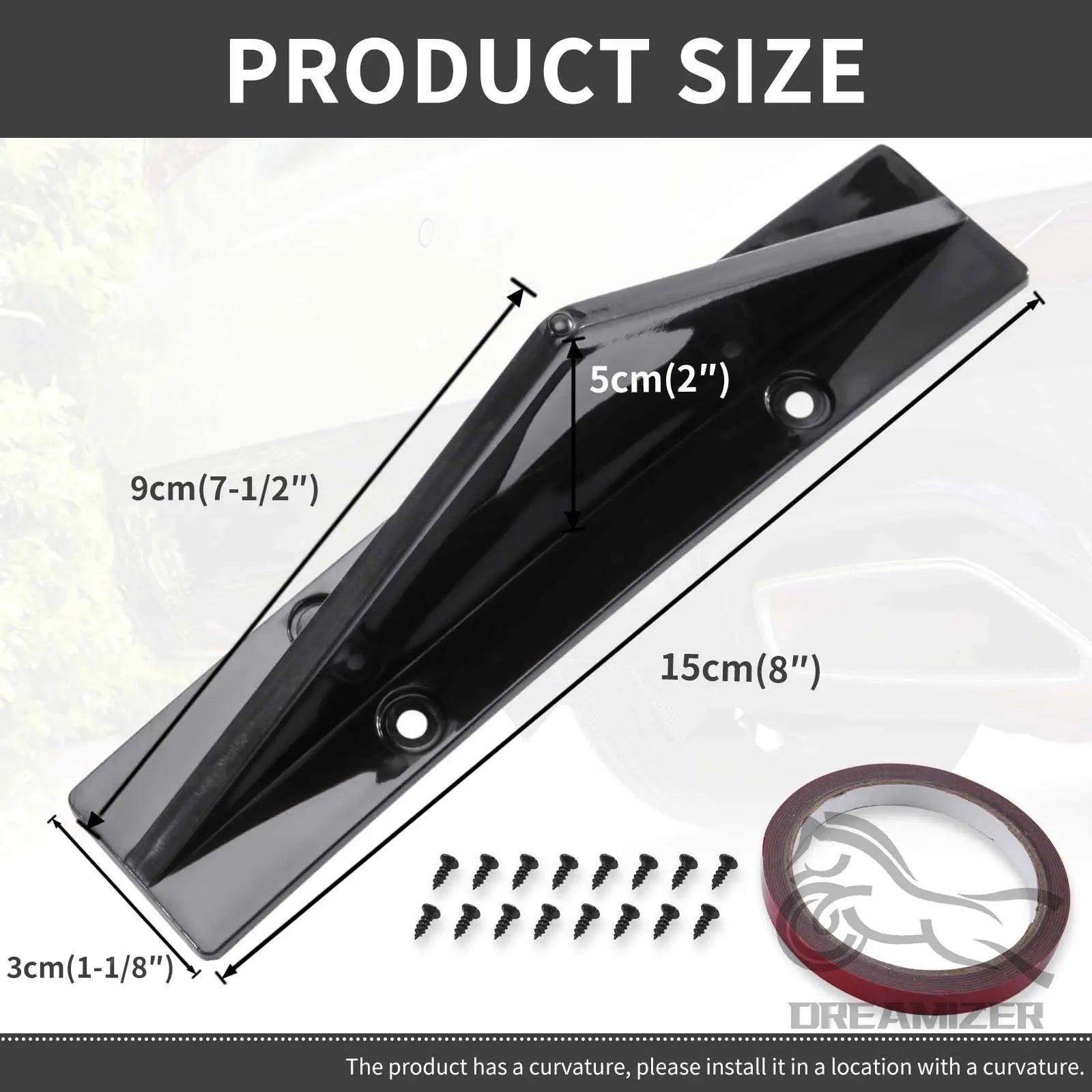 Zderzak tylny Shark Fins do Ford Mustang 2005-2021