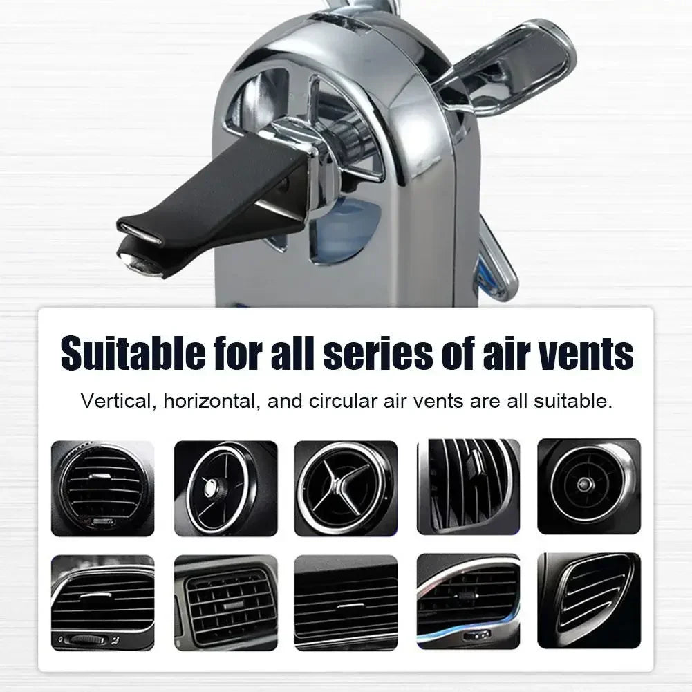 Obrotowy odświeżacz powietrza – mini aromaterapia do auta