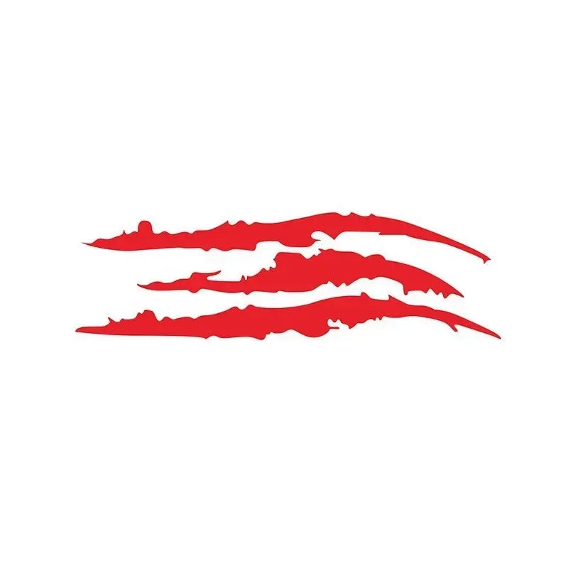 Naklejka motocyklowa Monster Claw, wodoodporna, odblaskowa