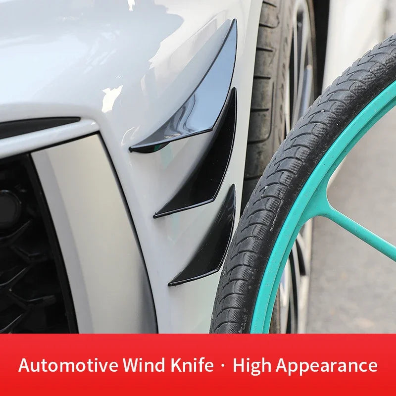 4/6x dekoracyjne wloty zderzaka samochodowego