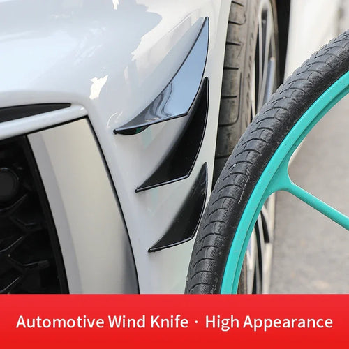 4/6x dekoracyjne wloty zderzaka samochodowego