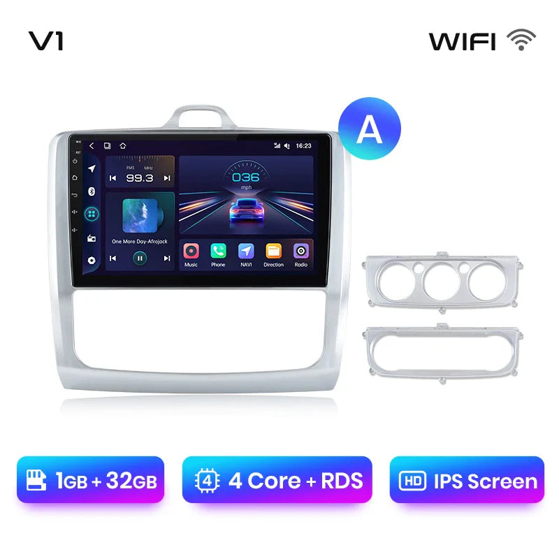 Junsun CarPlay Android Auto do Ford Focus 2 3 Mk2 Mk3 2004-2011