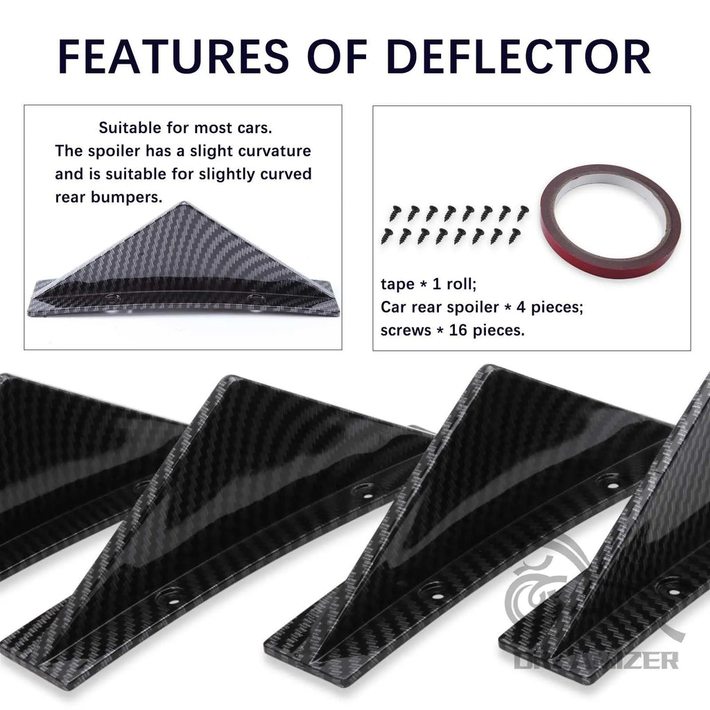 Zderzak tylny Shark Fins do Ford Mustang 2005-2021