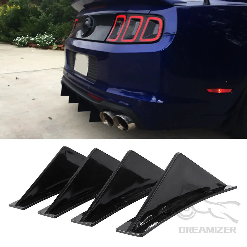 Zderzak tylny Shark Fins do Ford Mustang 2005-2021