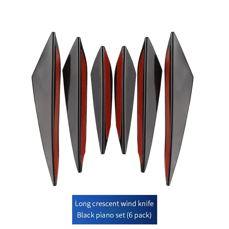 4/6x dekoracyjne wloty zderzaka samochodowego