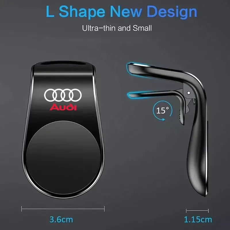 Magnetyczny uchwyt na telefon do Audi